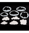 FMM  Cortadores, Nubes Esponjosas Set/5u.