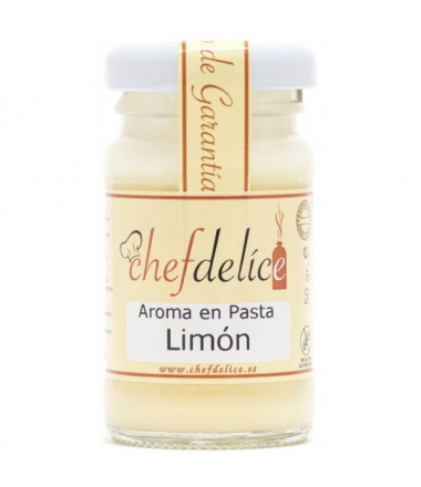 Chefdelice Aroma en Pasta, Limón 50gr.