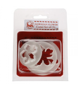 FMM  Cortador, Flor Hawaiana Set/3u.
