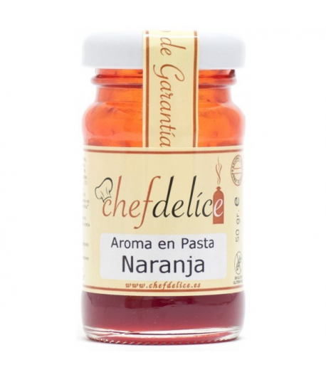 Chefdelice Aroma en Pasta -Naranja- 50gr.