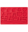 Wilton Molde para Fondant y Pasta de Goma, Robots y Monstruos 1u.