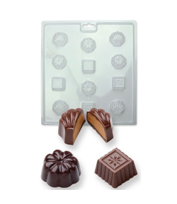 PME Molde para Candy y Chocolate, Bombones Clásicos 1u.