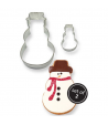 PME Cortadores, Muñeco de Nieve Set/2u.