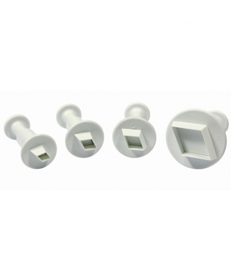 PME Miniature Diamond Plunger Cutter set/4