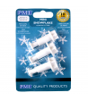 PME Cortadores Mini con Expulsor, Copos de Nieve Set/3u.