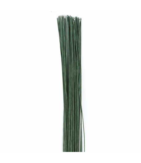 XQK 40m Paddle Alambre Floristerías Verdes Alambre En Un Carrete Grueso Calibre 22 del Trozo Cinta Floral Lacado Kit De Disposición De Cables Floral 