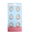 Cake Star Molde 6 Mini Huevos, 2u.