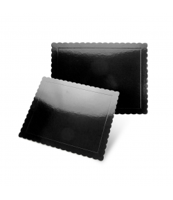 Base Rectangular Negra - 40 X 30 cm / 3 mm grosor