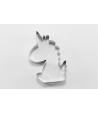 Cortador, Unicornio Perfil 9,8x6,7cm.