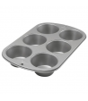 Wilton Molde para Muffin, 6 cavidades 6,5cm.