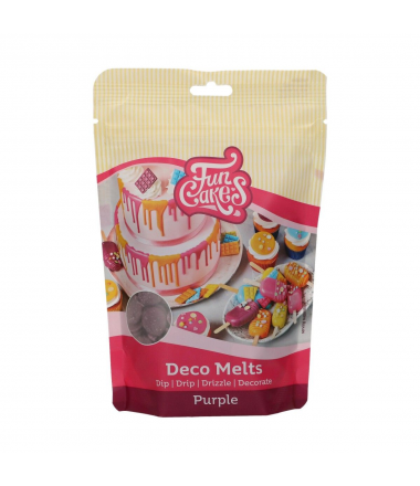 FunCakes Deco Melts -Purple- 250g