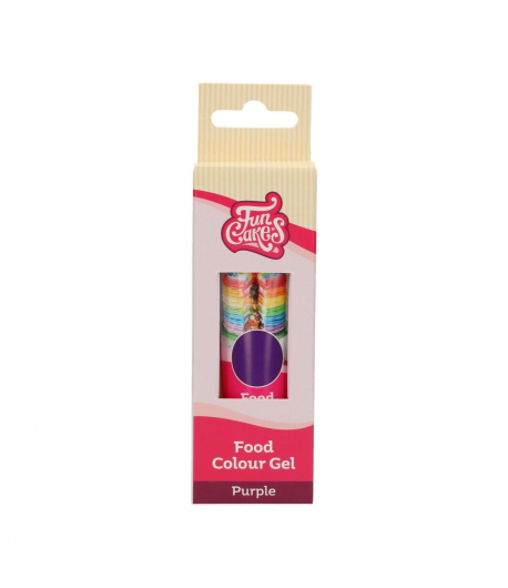 FunCakes Colorante en Gel, Purpura 30gr. FunColours