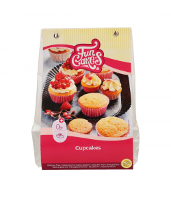 FunCakes Preparado para Cupcakes, 500gr. Sin Gluten