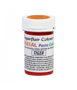 Sugarflair Colores Universal en Pasta,Tigre 22gr.