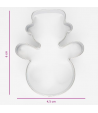 Cortador, Muñeco de Nieve 6cm.