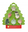 Wilton Mini Cortadores, Adornos Árbol Set/6u.