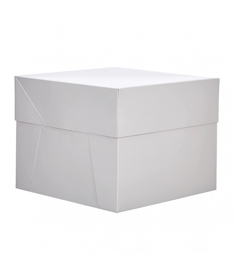 FunCakes Caja Tarta -Blanca 30x30x15cm- 1u.