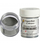 Sugarflair Edible Lustre Dark Silver, 10g