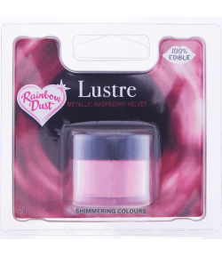 RD Edible Lustre - Metallic Raspberry Velvet