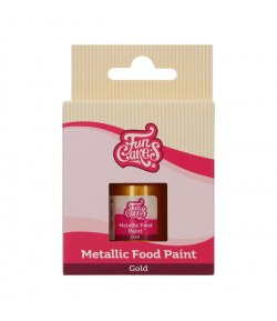 FunCakes FunColours Metallic Food Paint Gold 30ml
