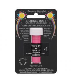 Sugarflair Sparkle Dust Pink 2g